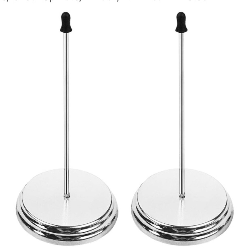 Amazon Basics Receipt Holder Spike, Check Spindle, 2-Pack, 2.7" x 0.47" x 5.59"